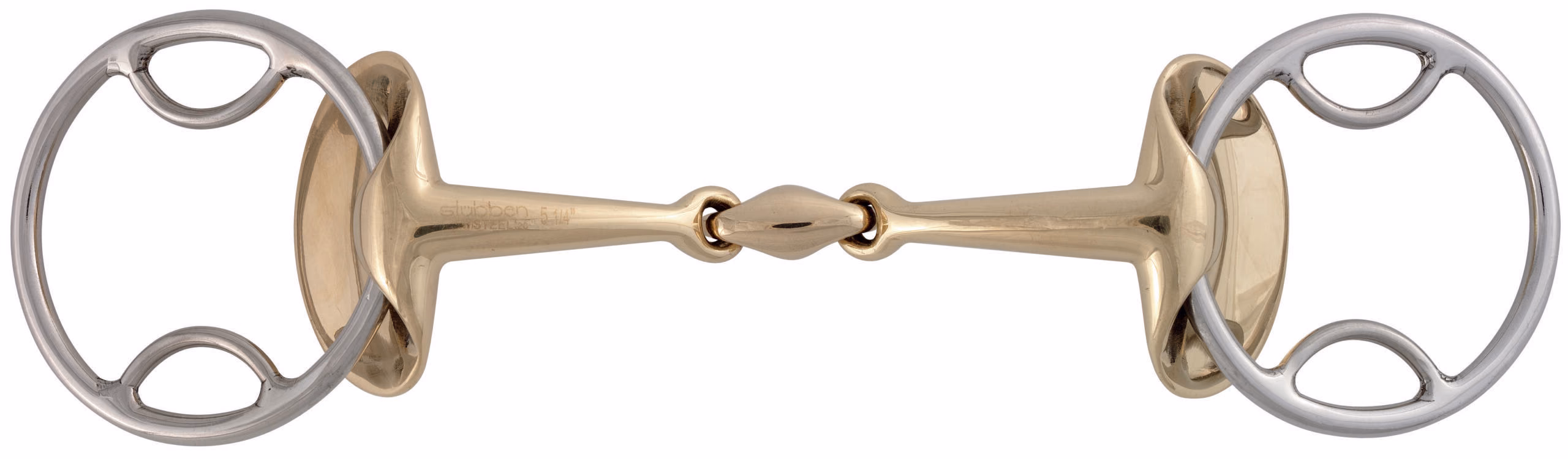 Stubben Golden Wings 4 in 1 Snaffle Bit