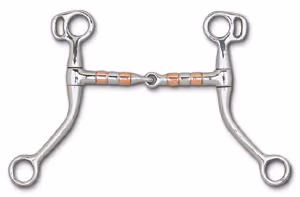 Swept back shank w/ copper roller 5"
