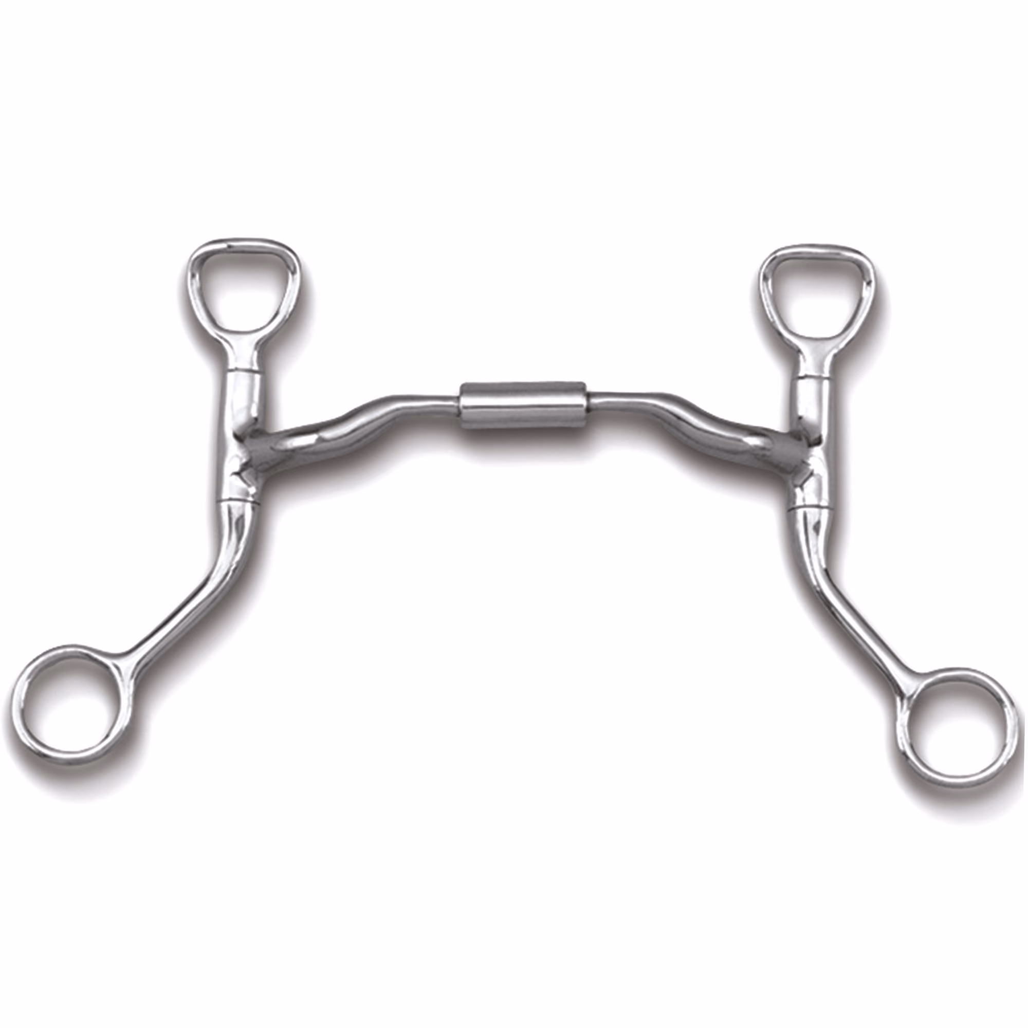 Myler HBT Shank with Sweet Iron Low Port Comfort Snaffle MB 04
