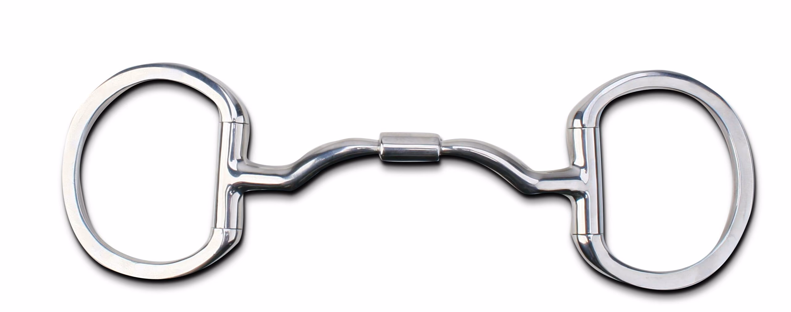 Myler Eggbutt without Hooks with Wide Ported Barrel MB 33WL