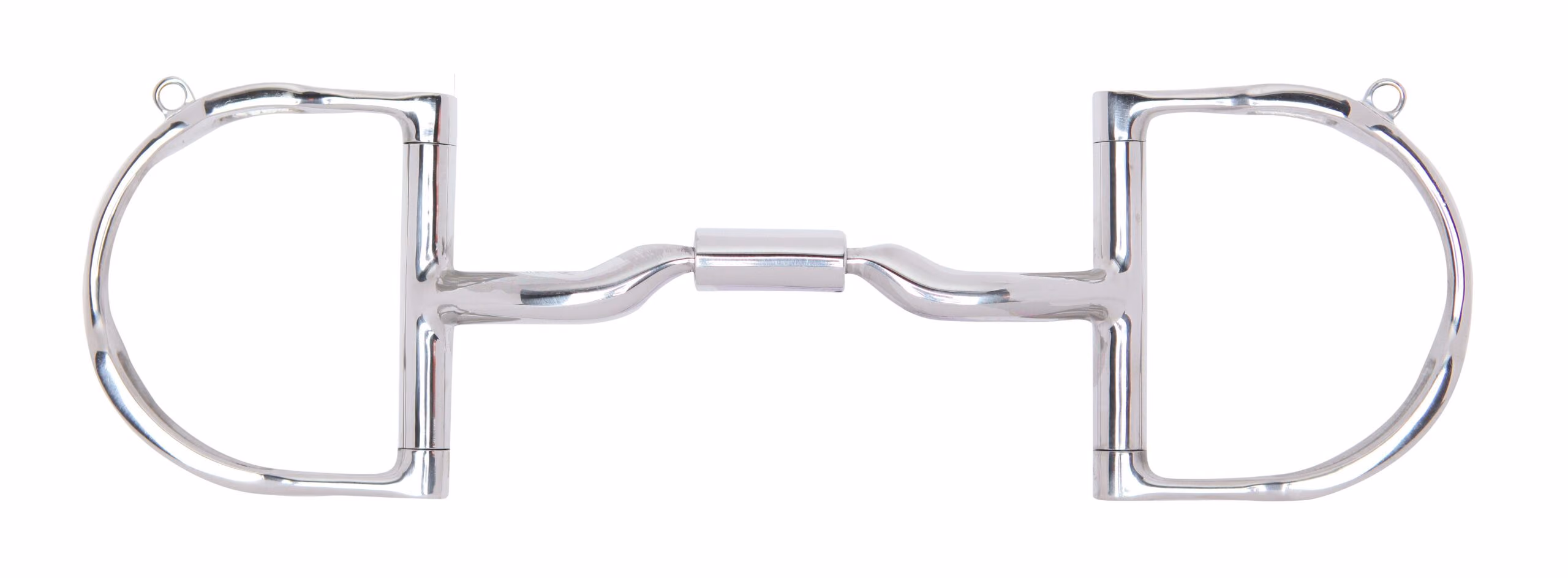 Myler 3 3/8" Medium Dee with Hooks with Low Port Comfort Snaffle™ MB 04