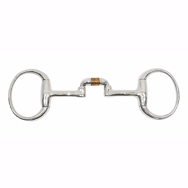 Relax double joint w/CPR regular eggbutt snaffle 5 1/4"