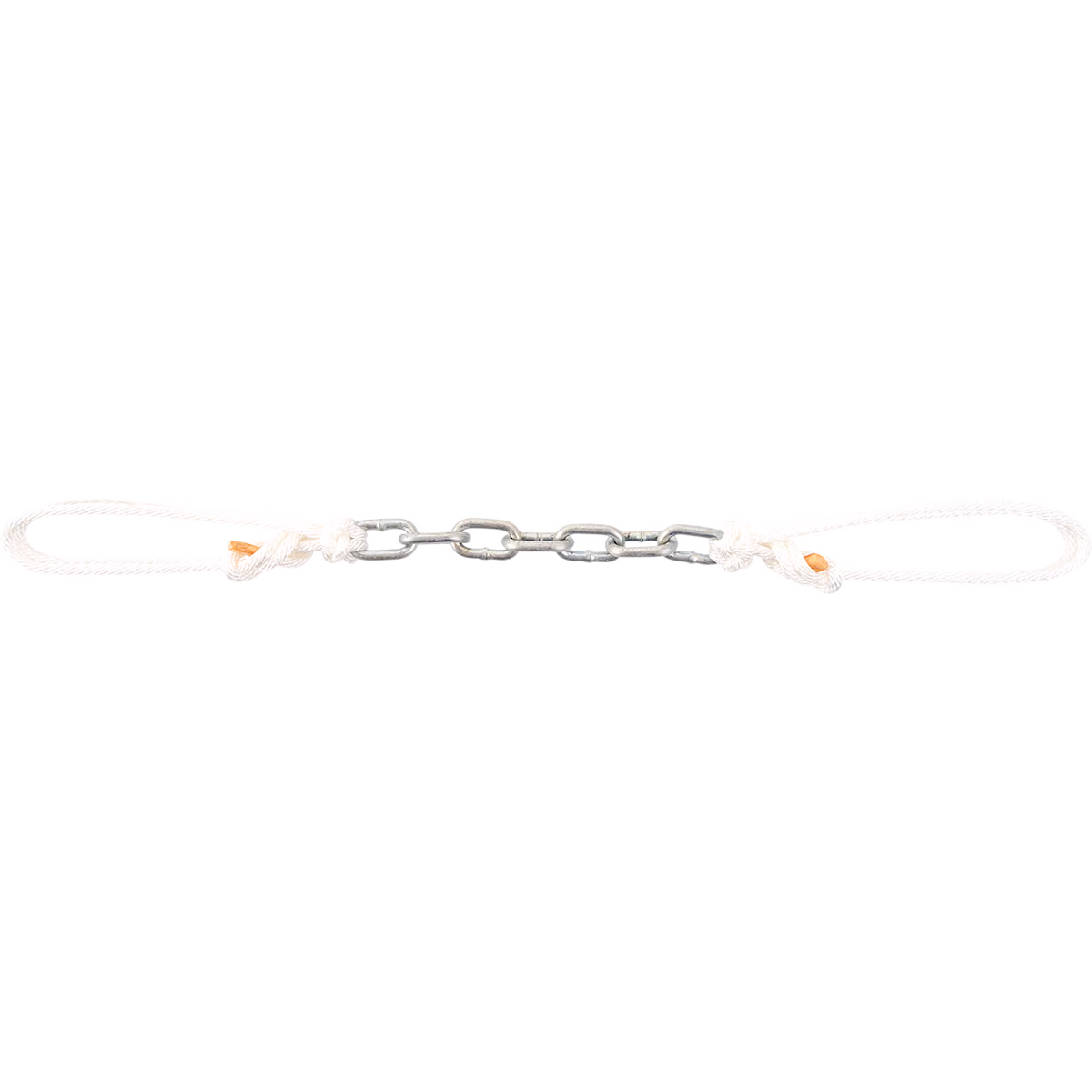 Martin Saddlery String and Dog Link Chain Curb Strap, 7-Chain Link