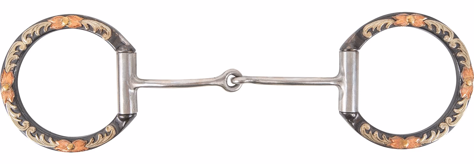 Floral Scroll Tool Box D-Ring Bit with Thin Smooth Bar