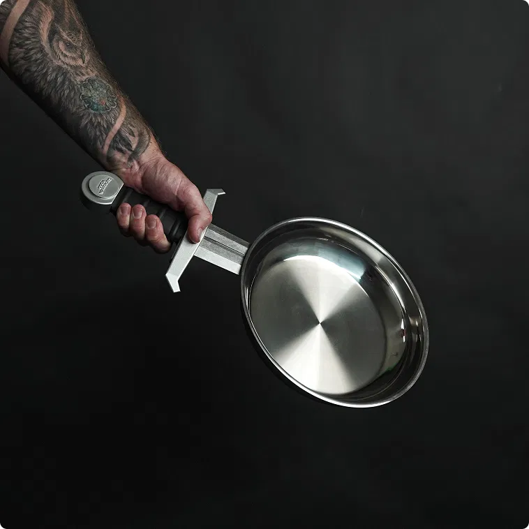Eggscalibur™ 24 — Sword Frying Pan — photo 4