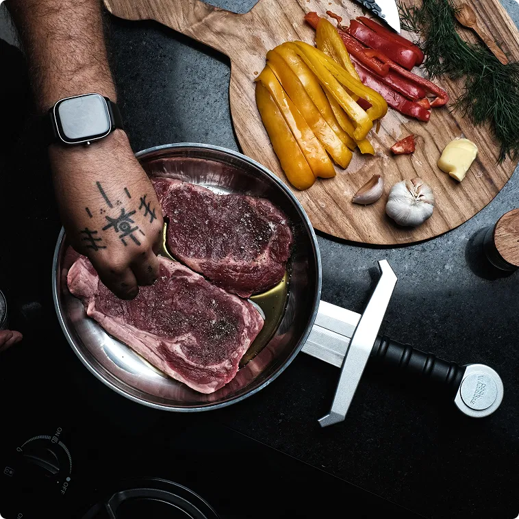 Eggscalibur™ 24 — Sword Frying Pan — photo 6