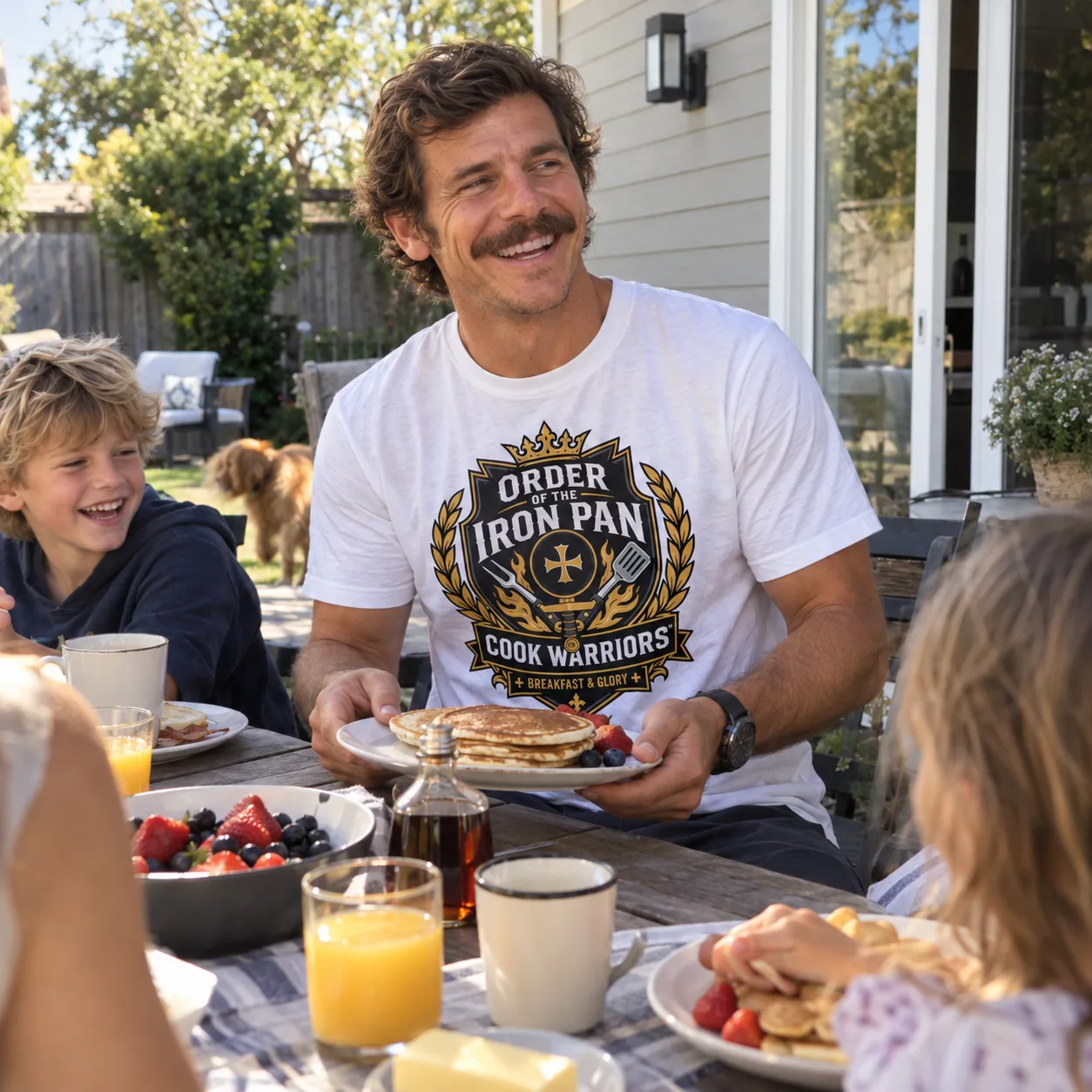 “Order of the Iron Pan” T-shirt — photo 4