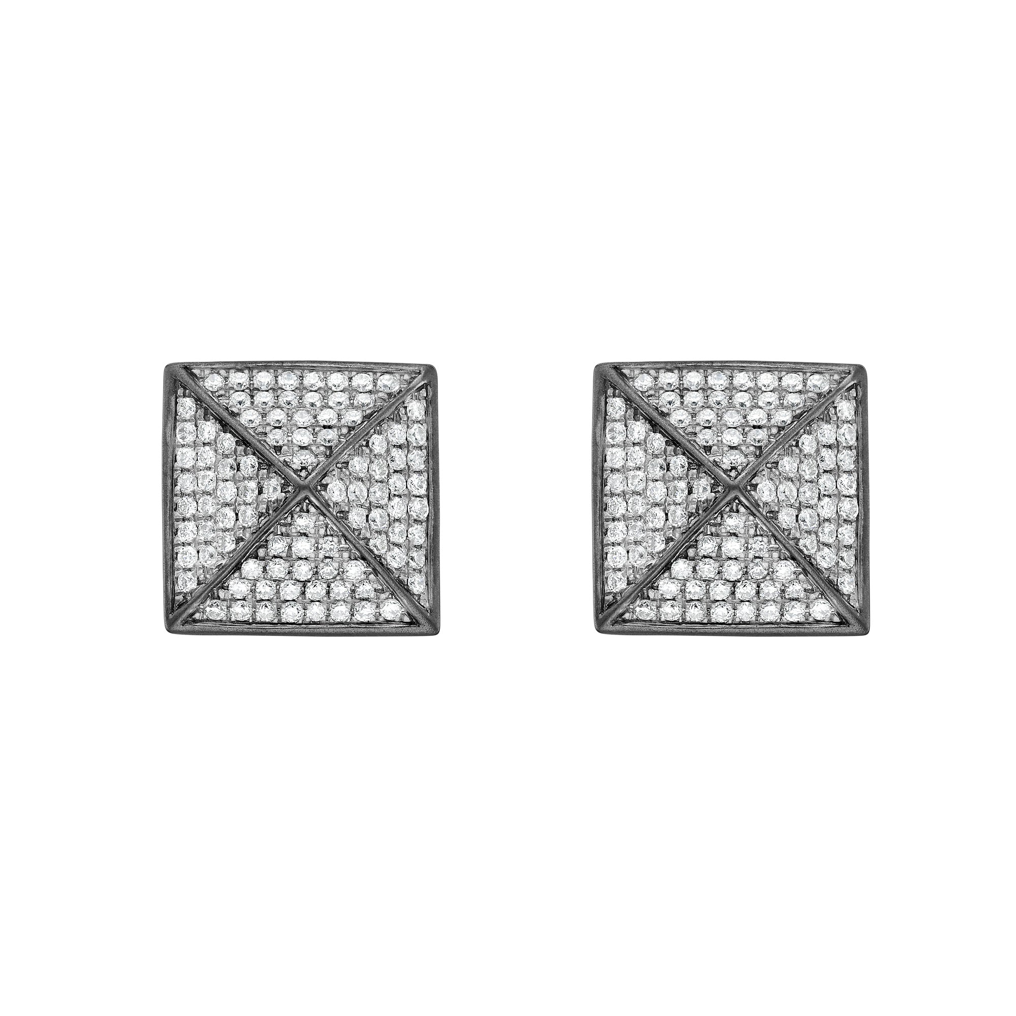Sable Noir Lilia Studs, image 3 of 3