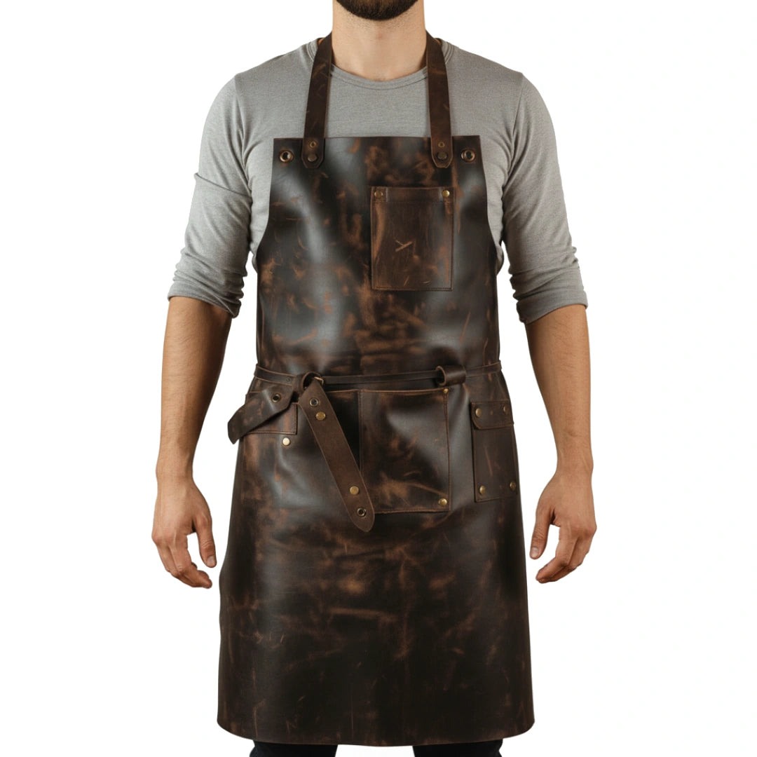 Brown SizzleGrill Cooking Apron