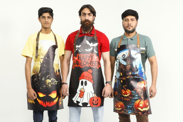 Printed Leather Aprons