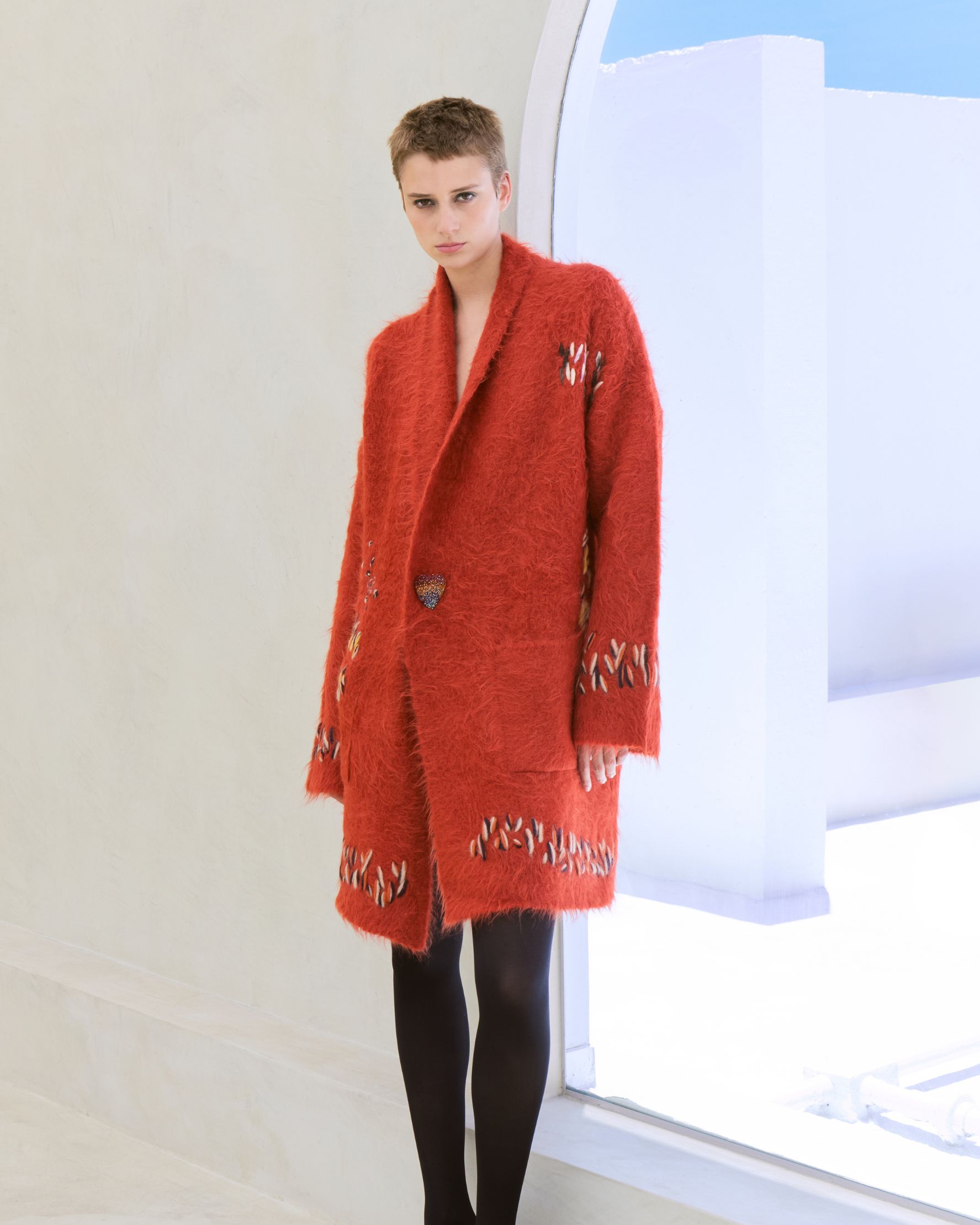 Isabella Cardigan Rust