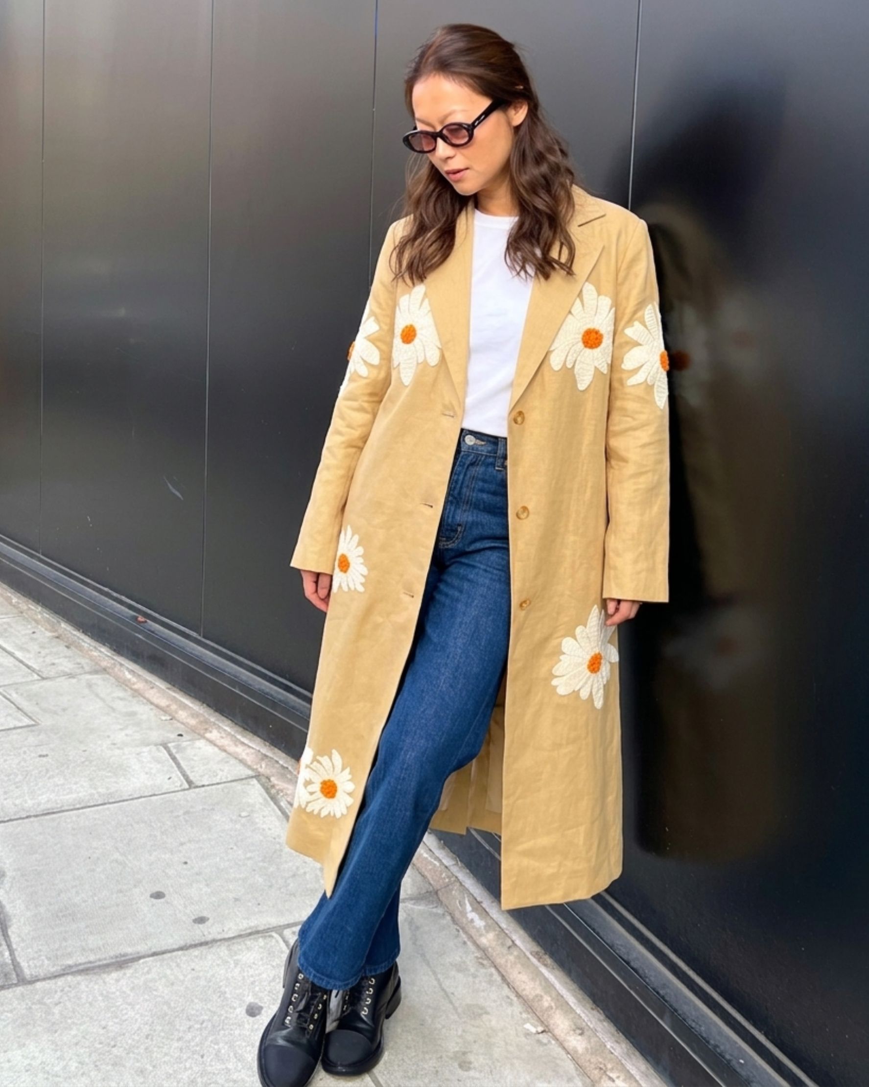 Daisy Linen Coat