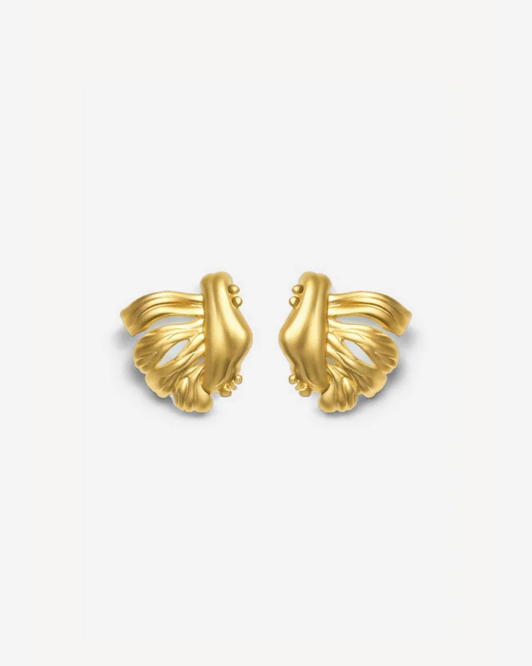 Una Gold Earrings
