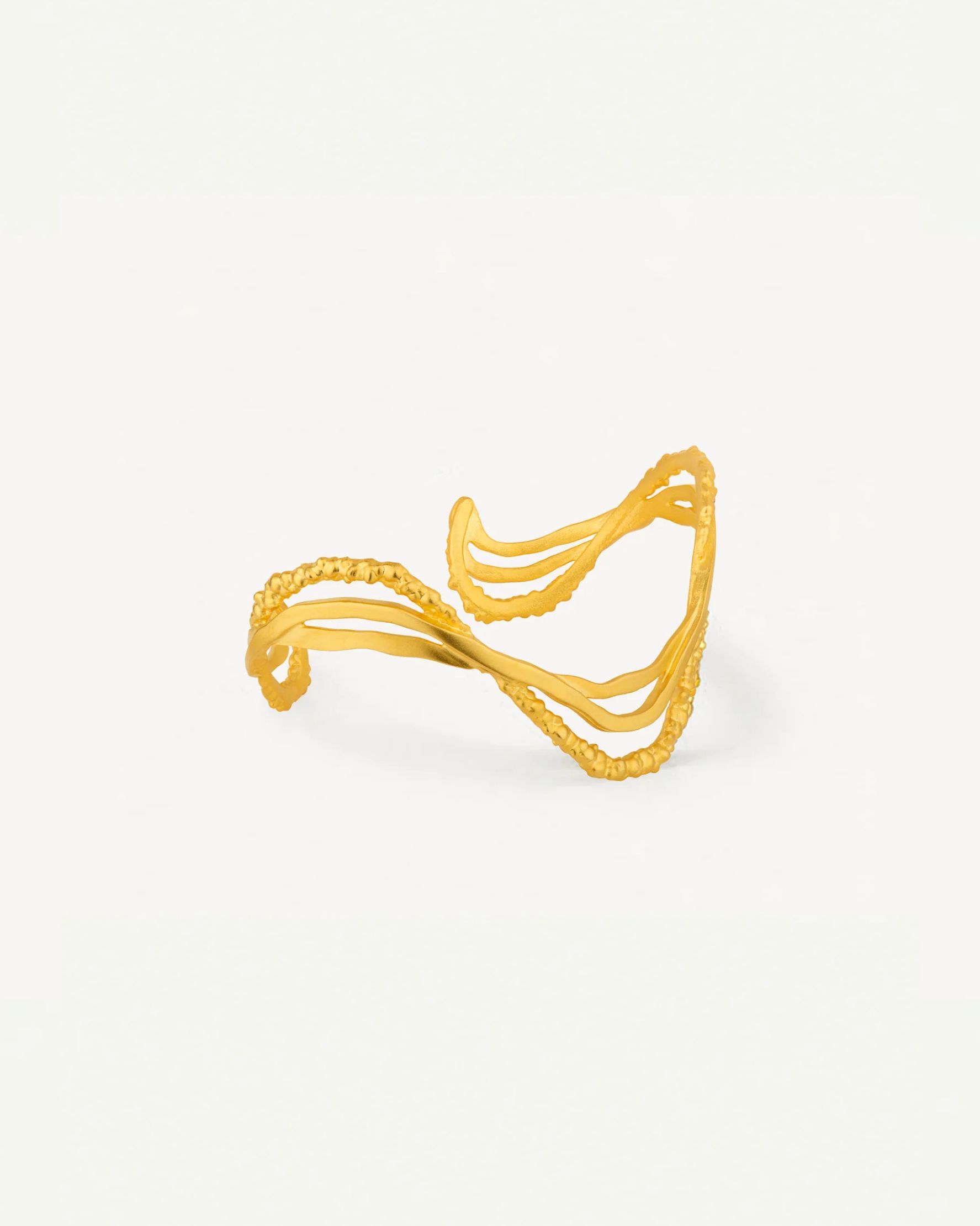 Ripple Gold Bracelet