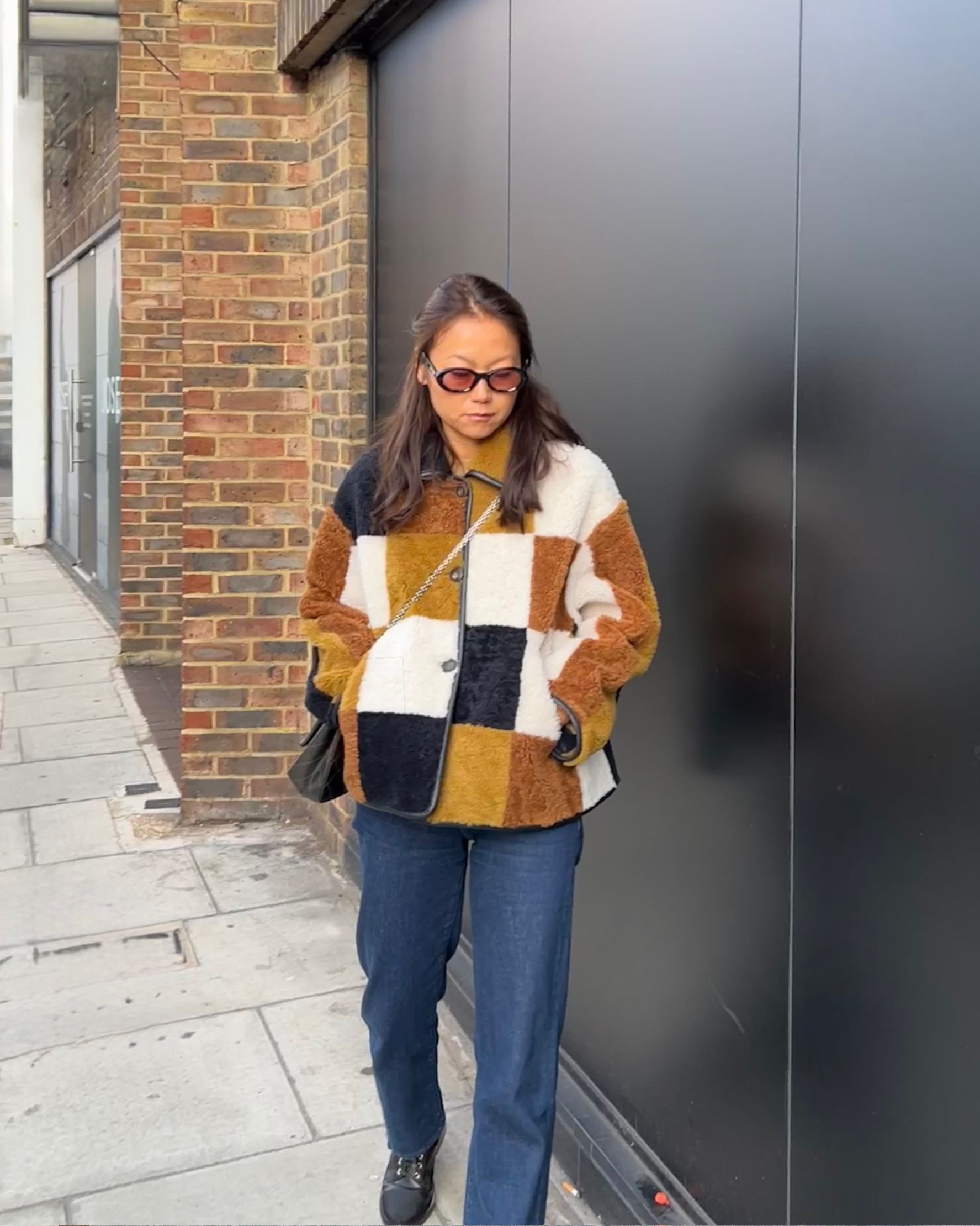 Jany Shearling Coat - alternate view