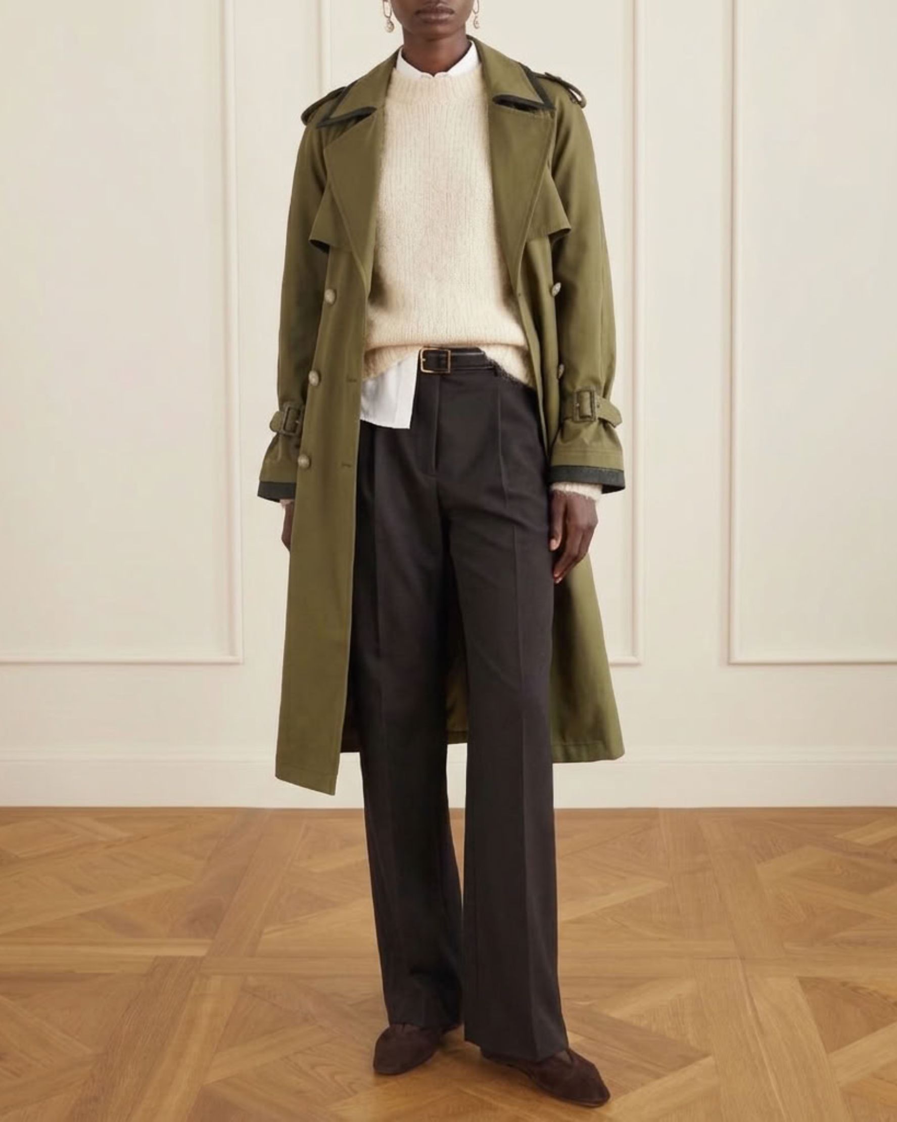 The Trench Khaki - alternate view