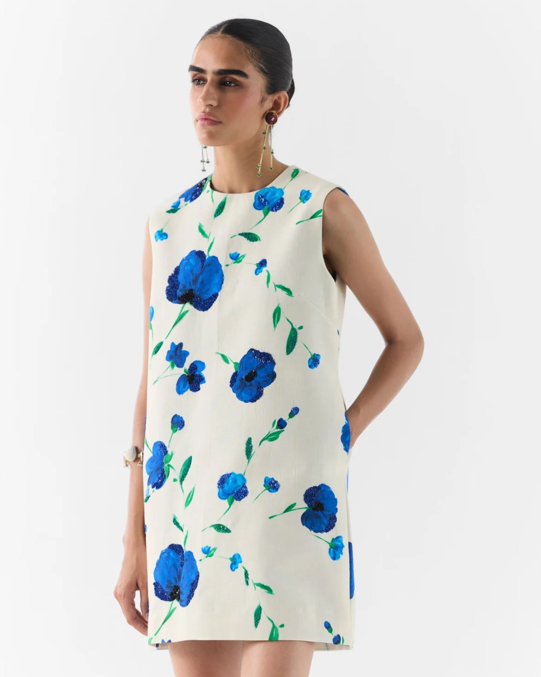 Moss Rose Short Dress - alternate view