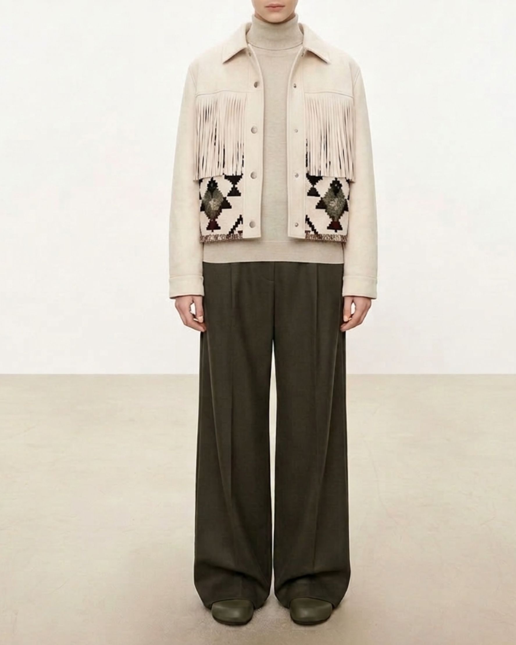 Noisette Classic Suede Jacket