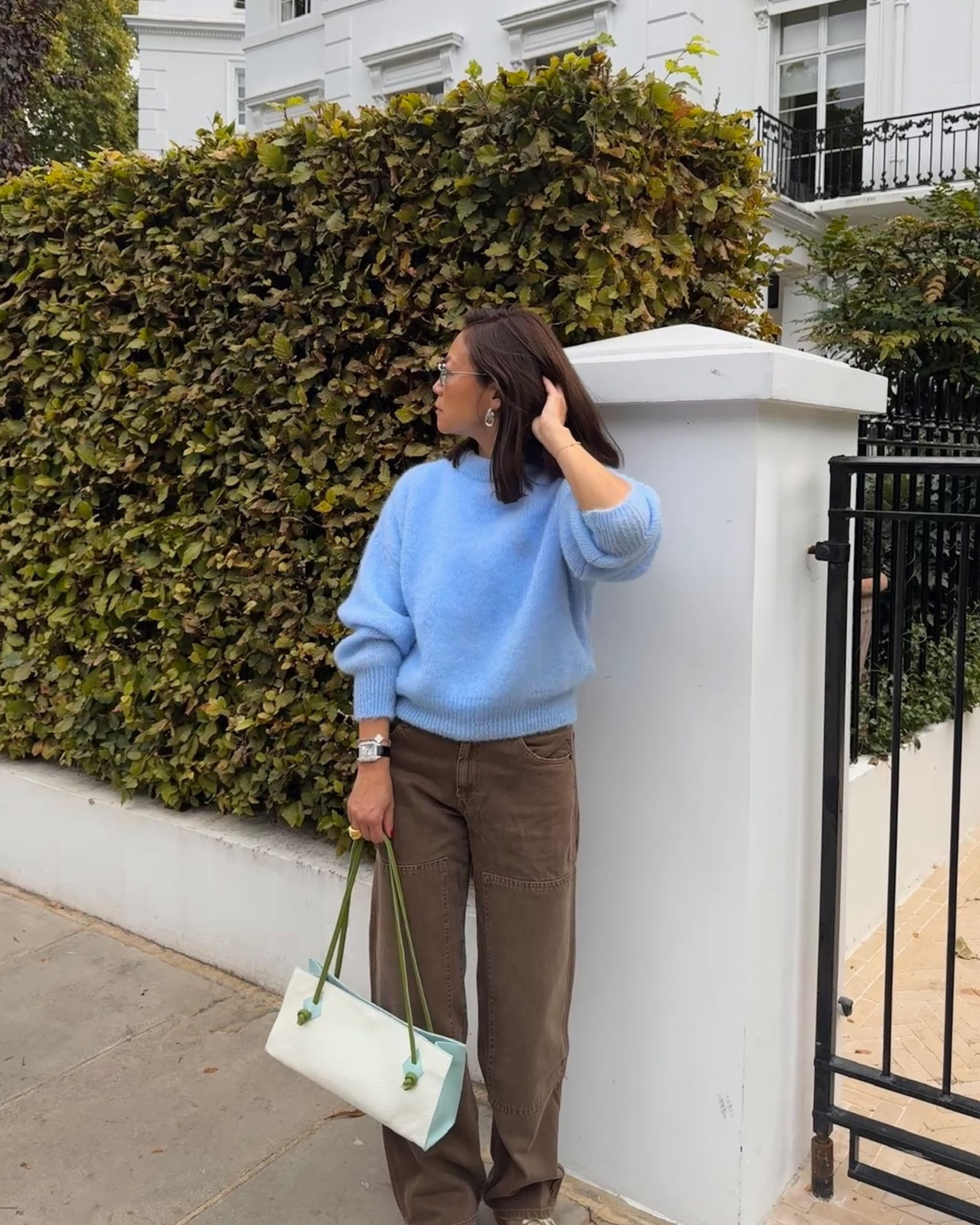 Jane Mohair Jumper Light Blue - alternate view