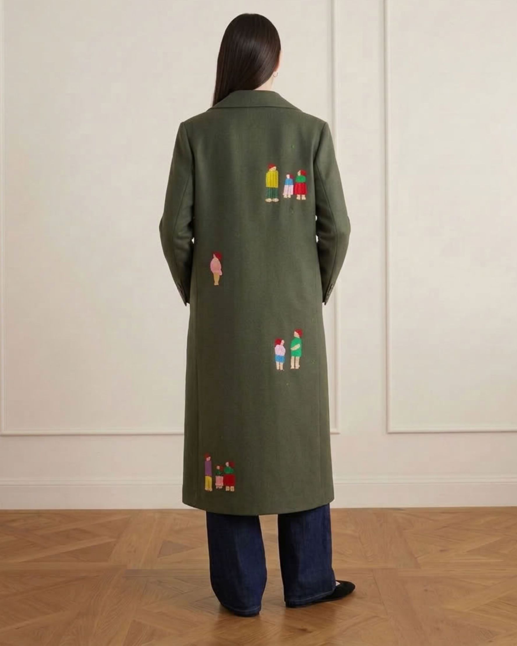 We Are Together Wool Coat - alternate view