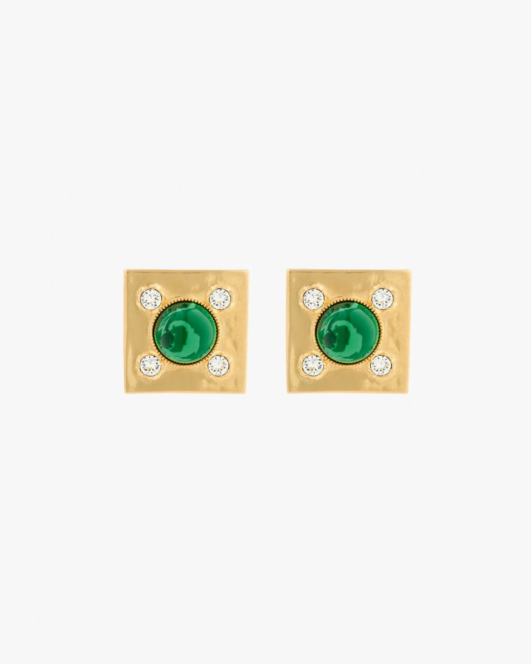 Liana Earrings Green