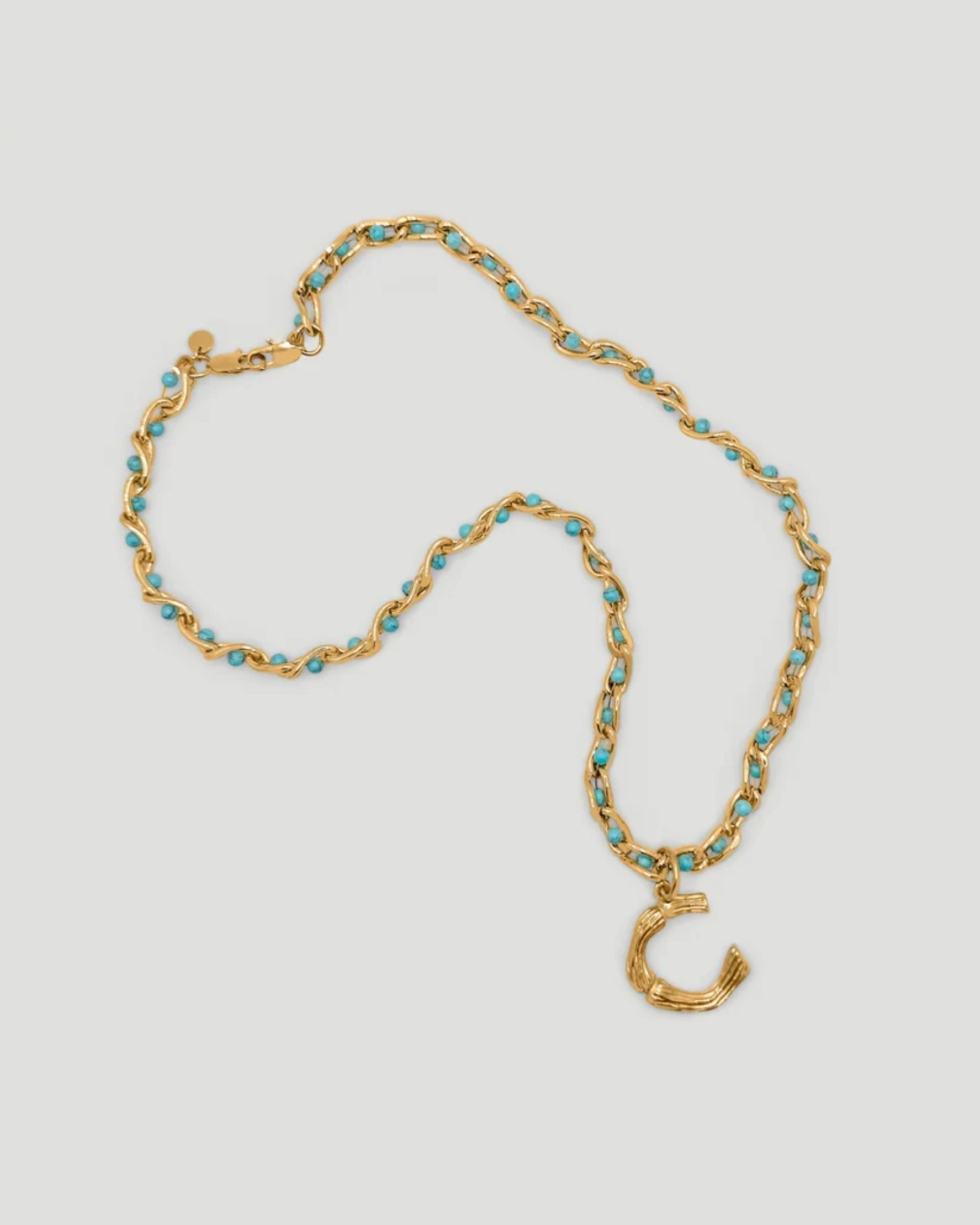OG Chain with Turquoise