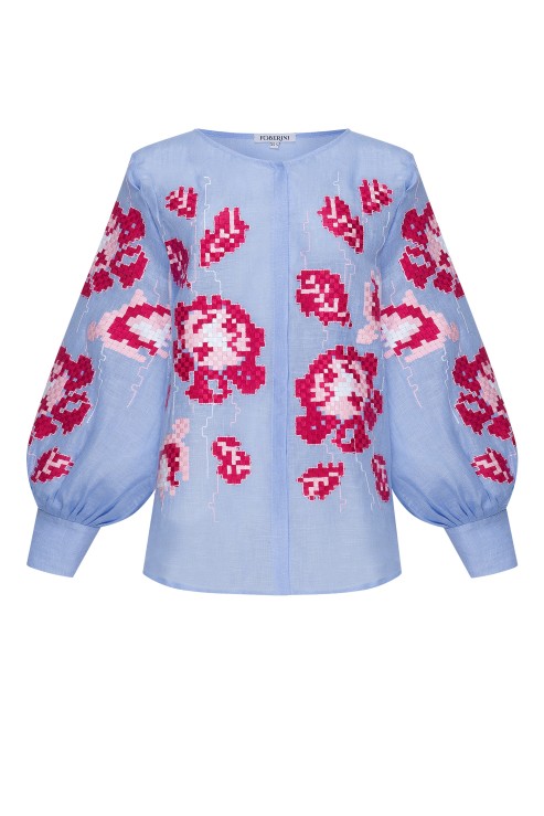 Camelia Violet Blouse