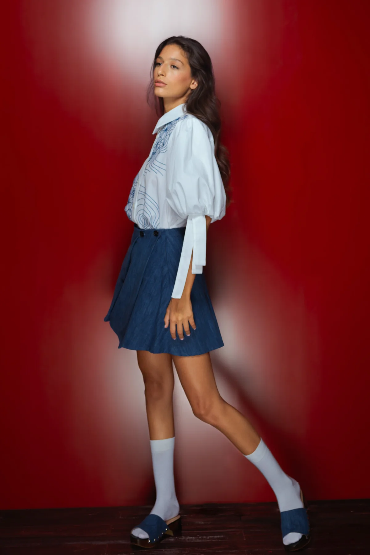 The Drum Roller Skirt - alternate view