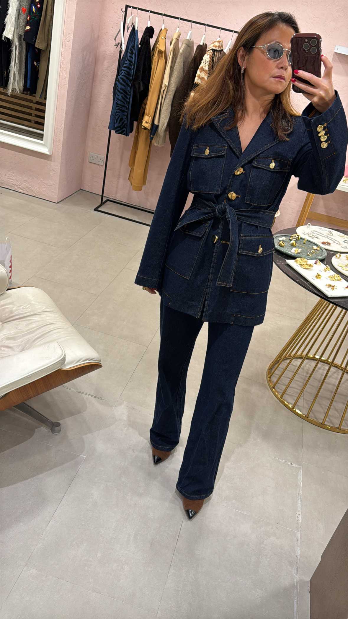 The Military Jacket Blue - alternate view