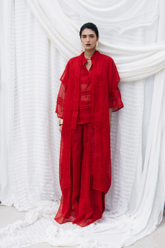 Sirocco Kimono Red