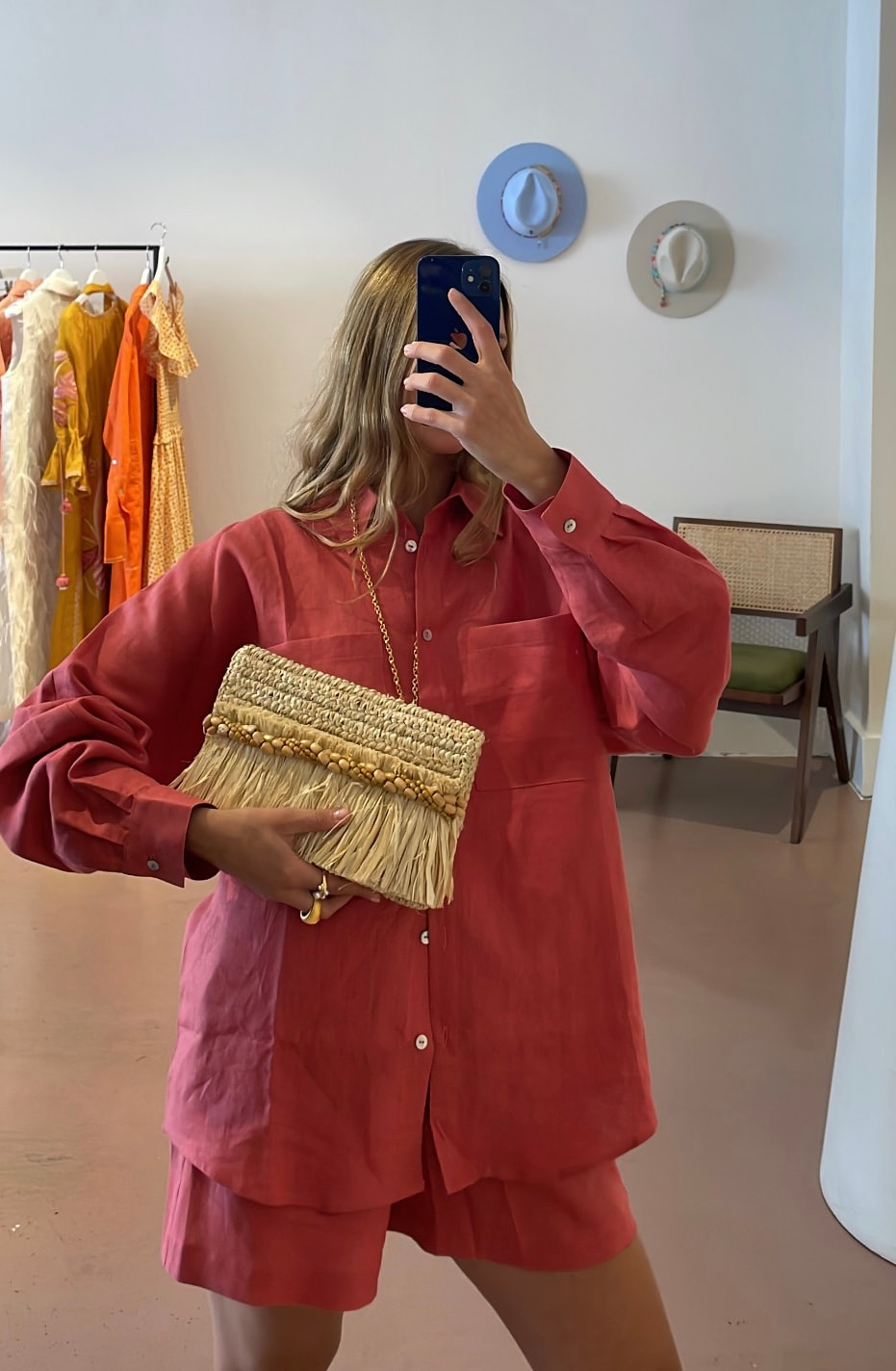 Havana Linen Set Terracotta