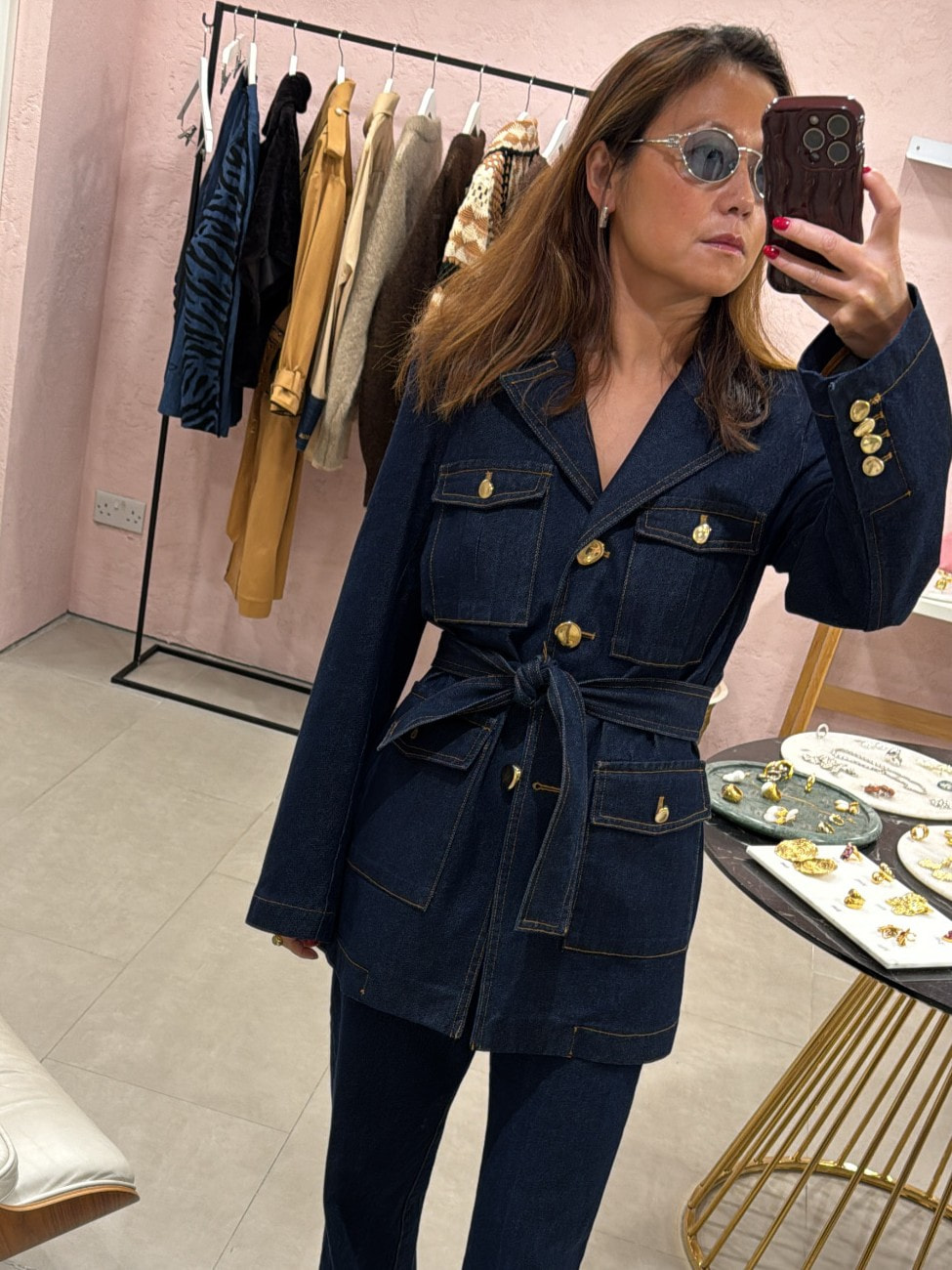 The Military Jacket Blue