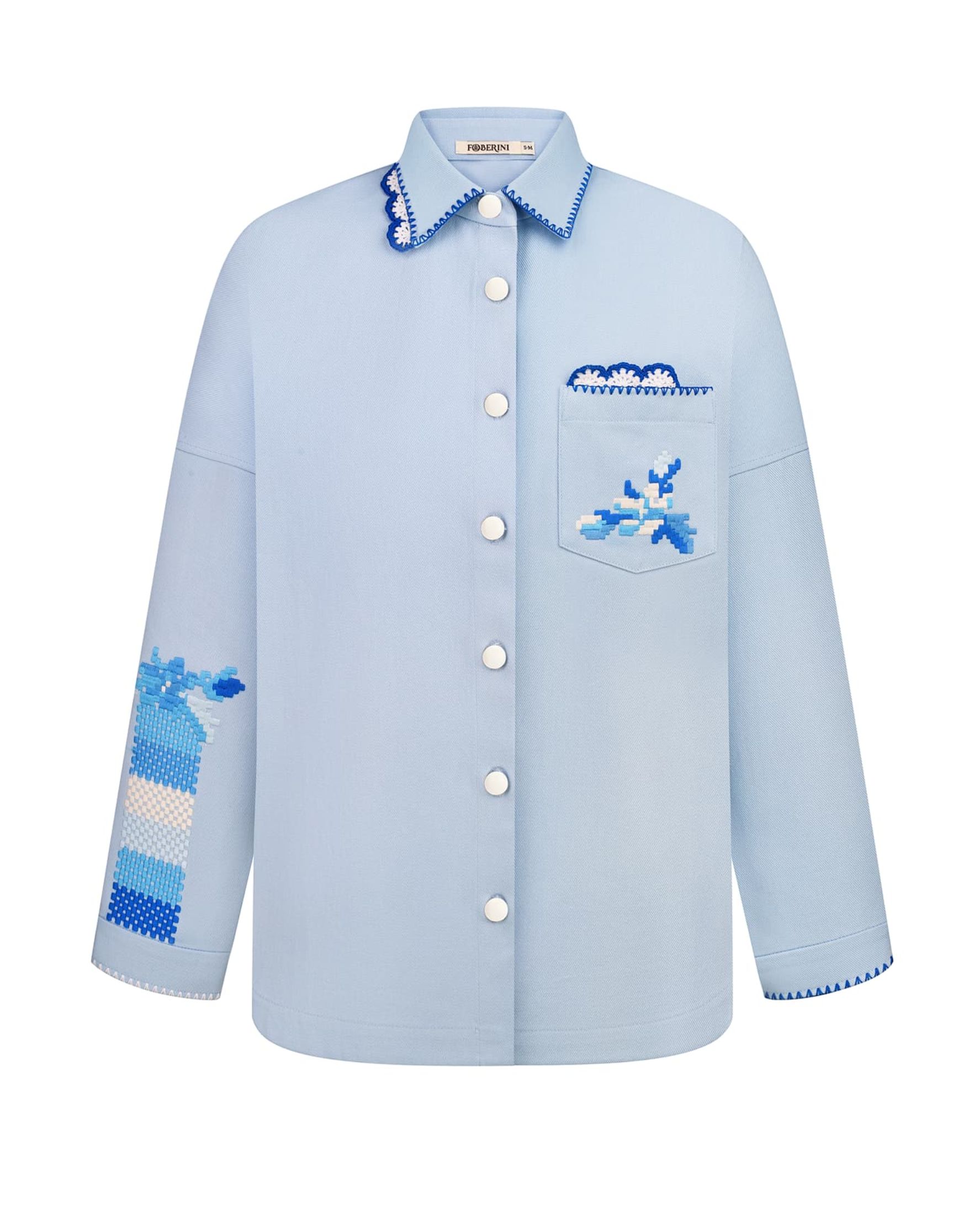 "The Bloom of Bukovyna" Blue Jacket