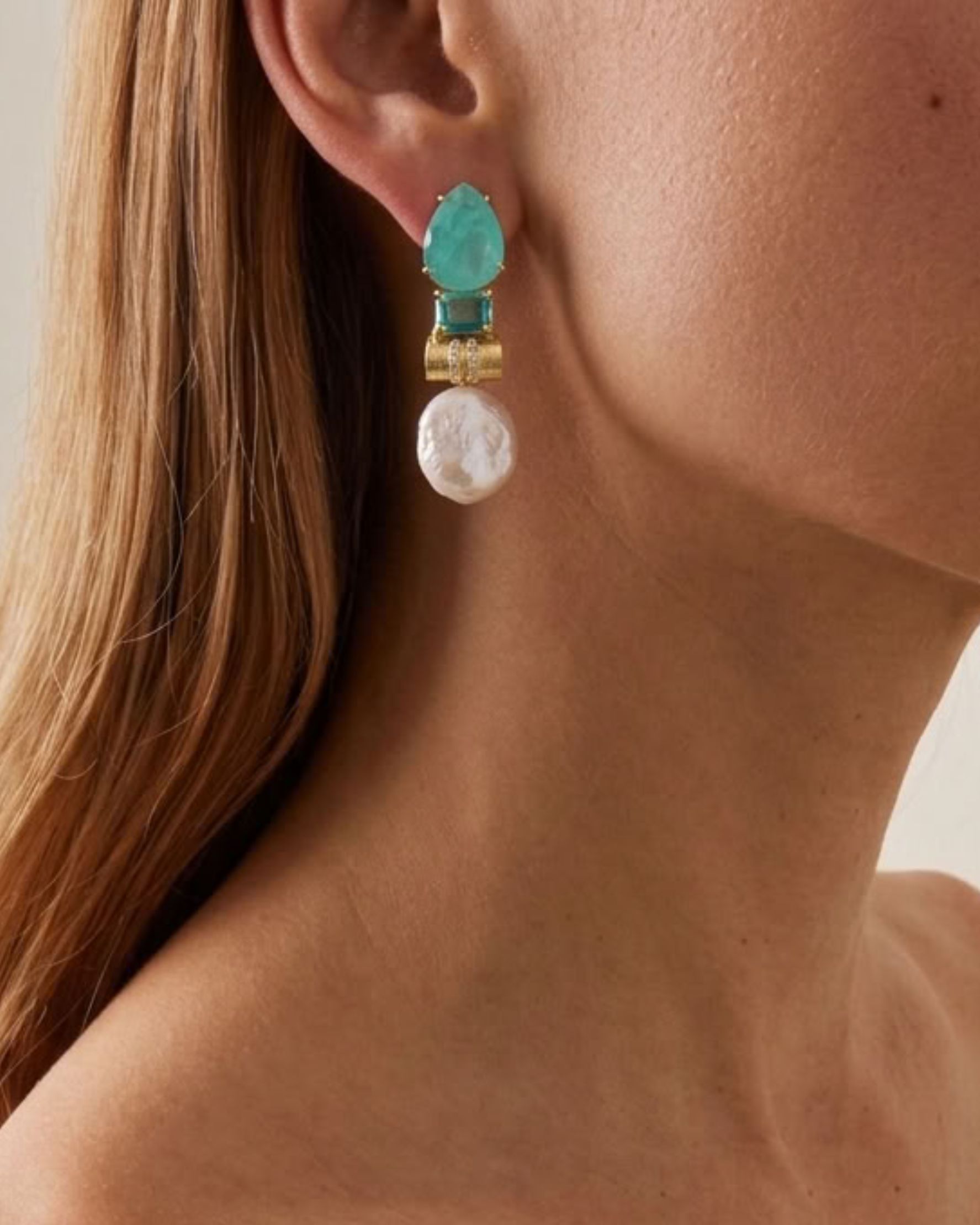 Yacht Jewel Earrings - alternate view