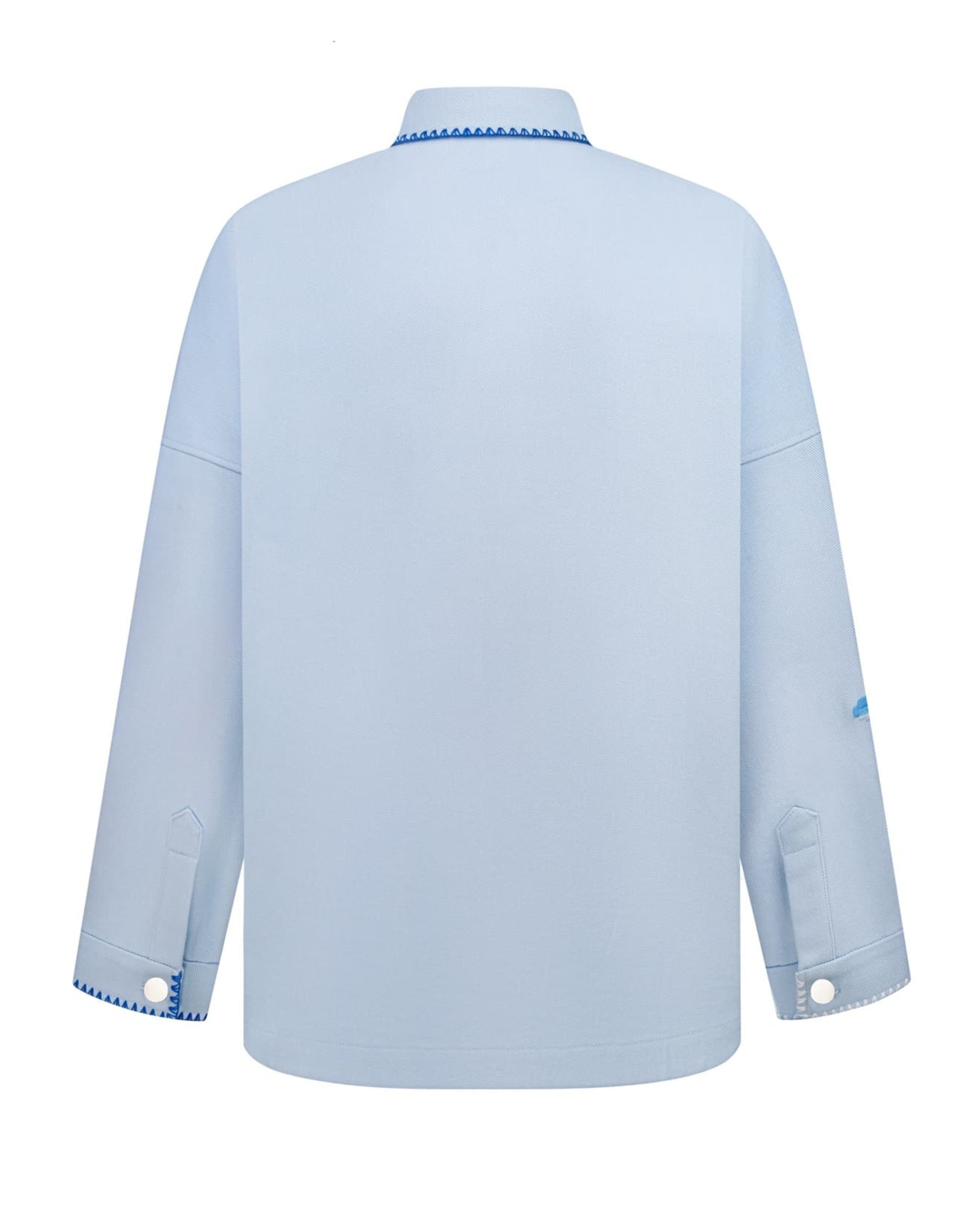 "The Bloom of Bukovyna" Blue Jacket - alternate view