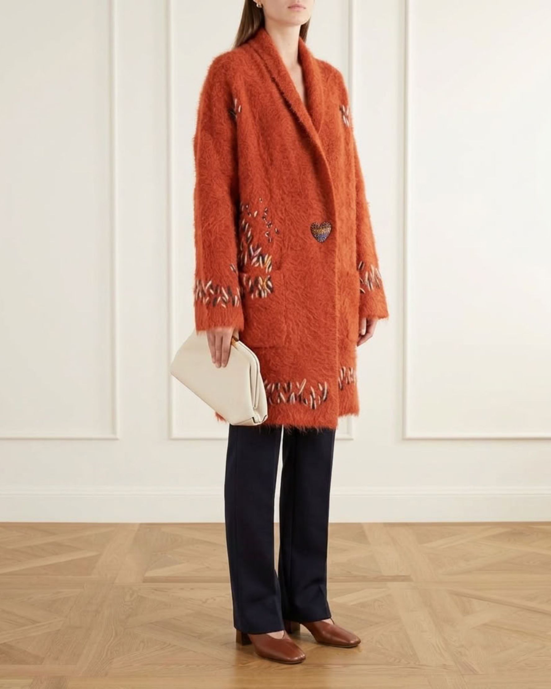 Isabella Cardigan Rust