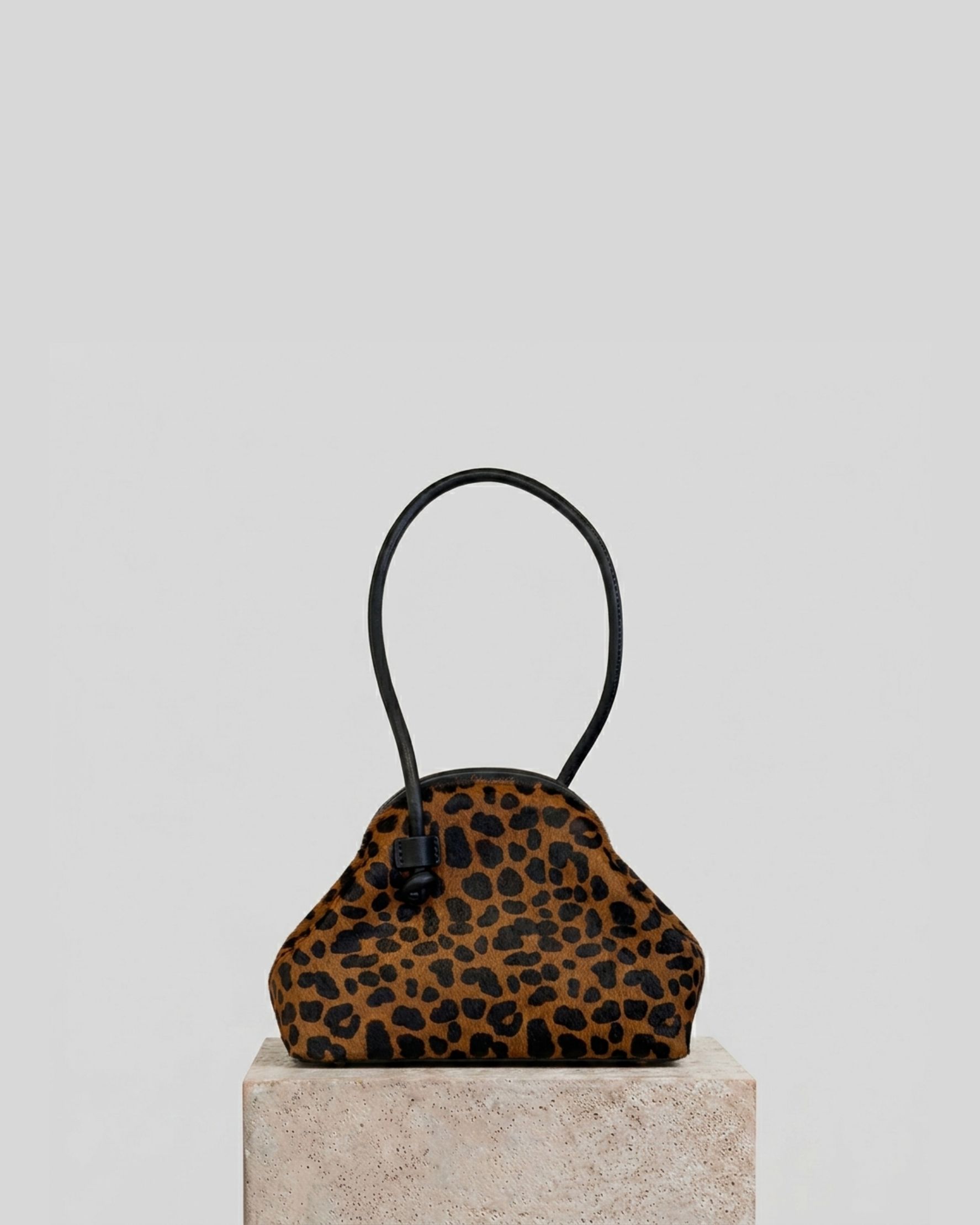 Mini Money Bag Leopard Print