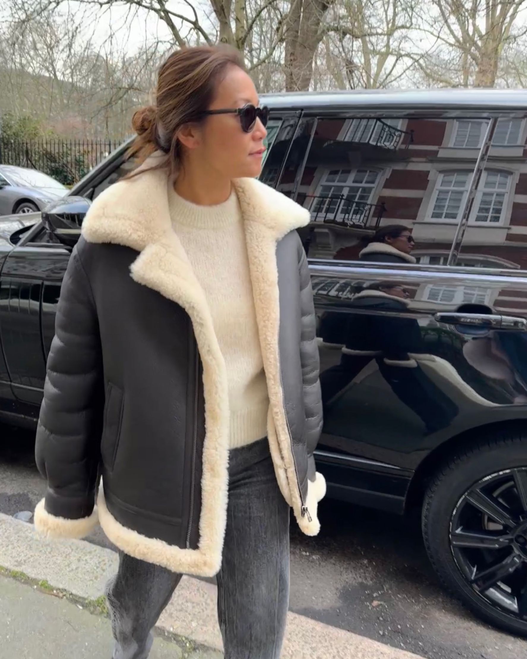 Zena Shearling Jacket - alternate view