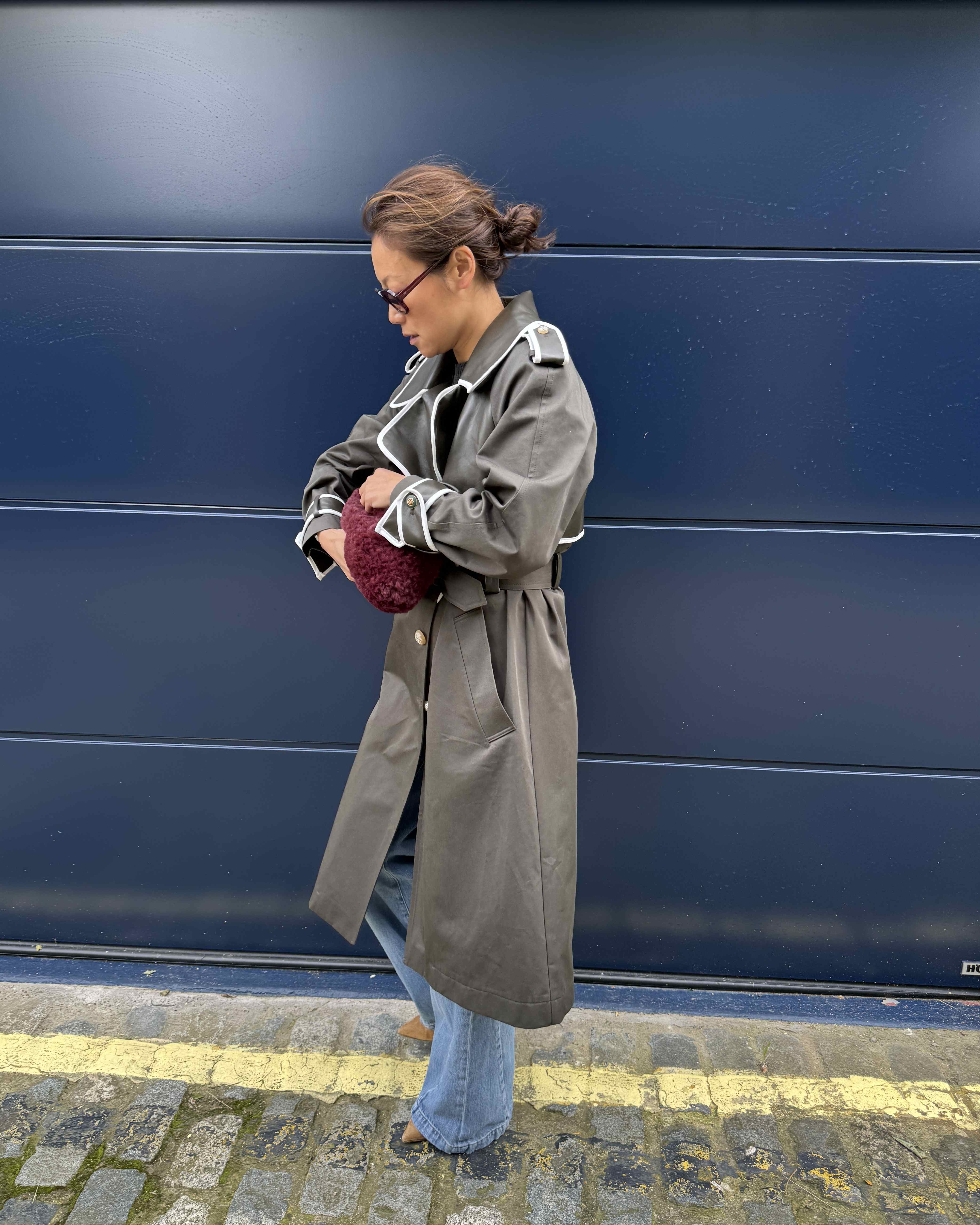 The Sunset Cascade Trench in Deep Green