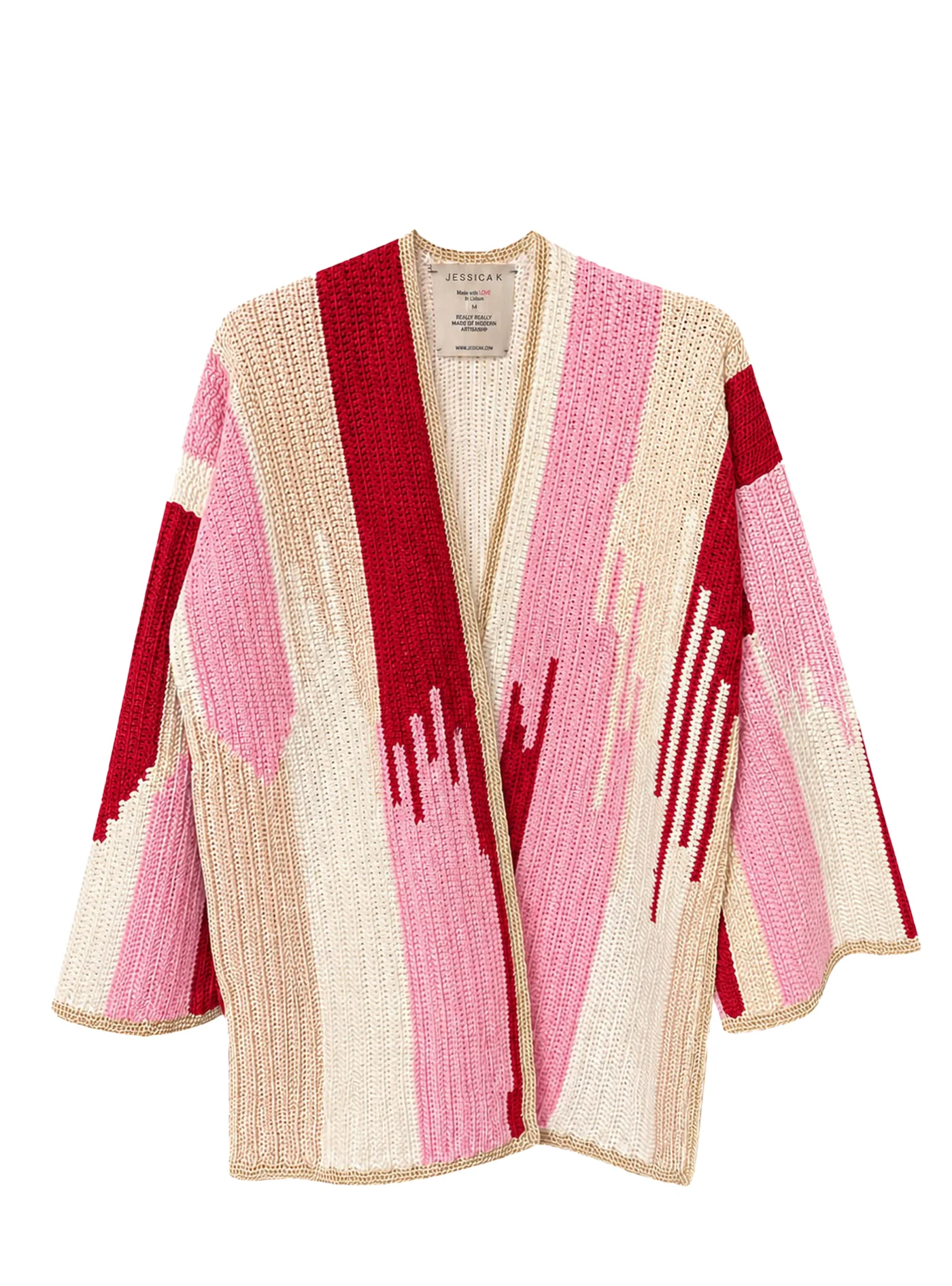 Jade Jacket Red and Pink