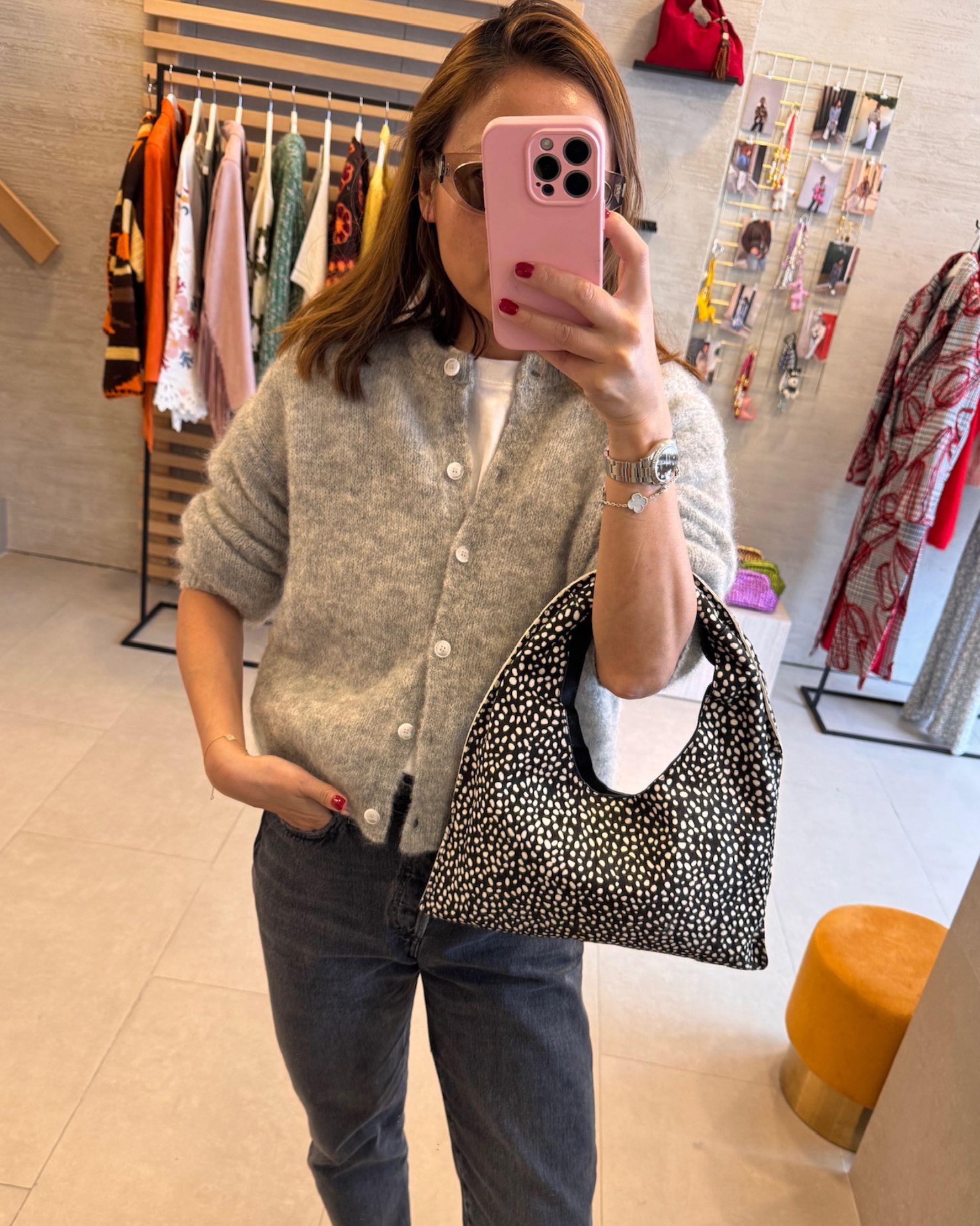 Olivia Cardigan Grey