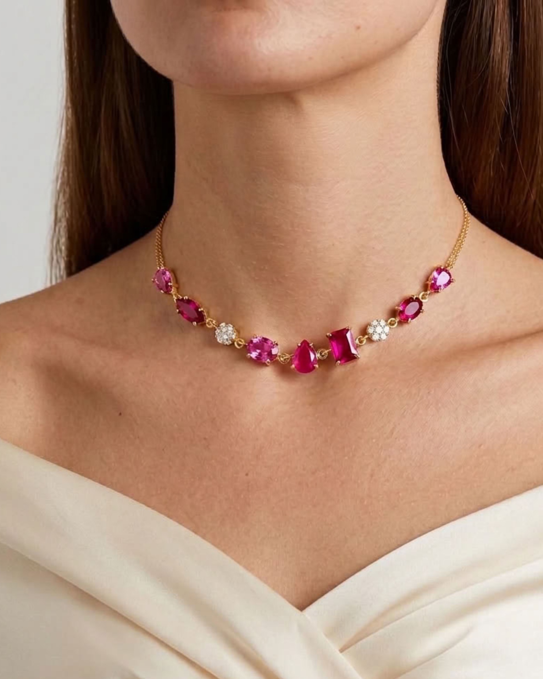 Over Heated Romance Choker - alternate view