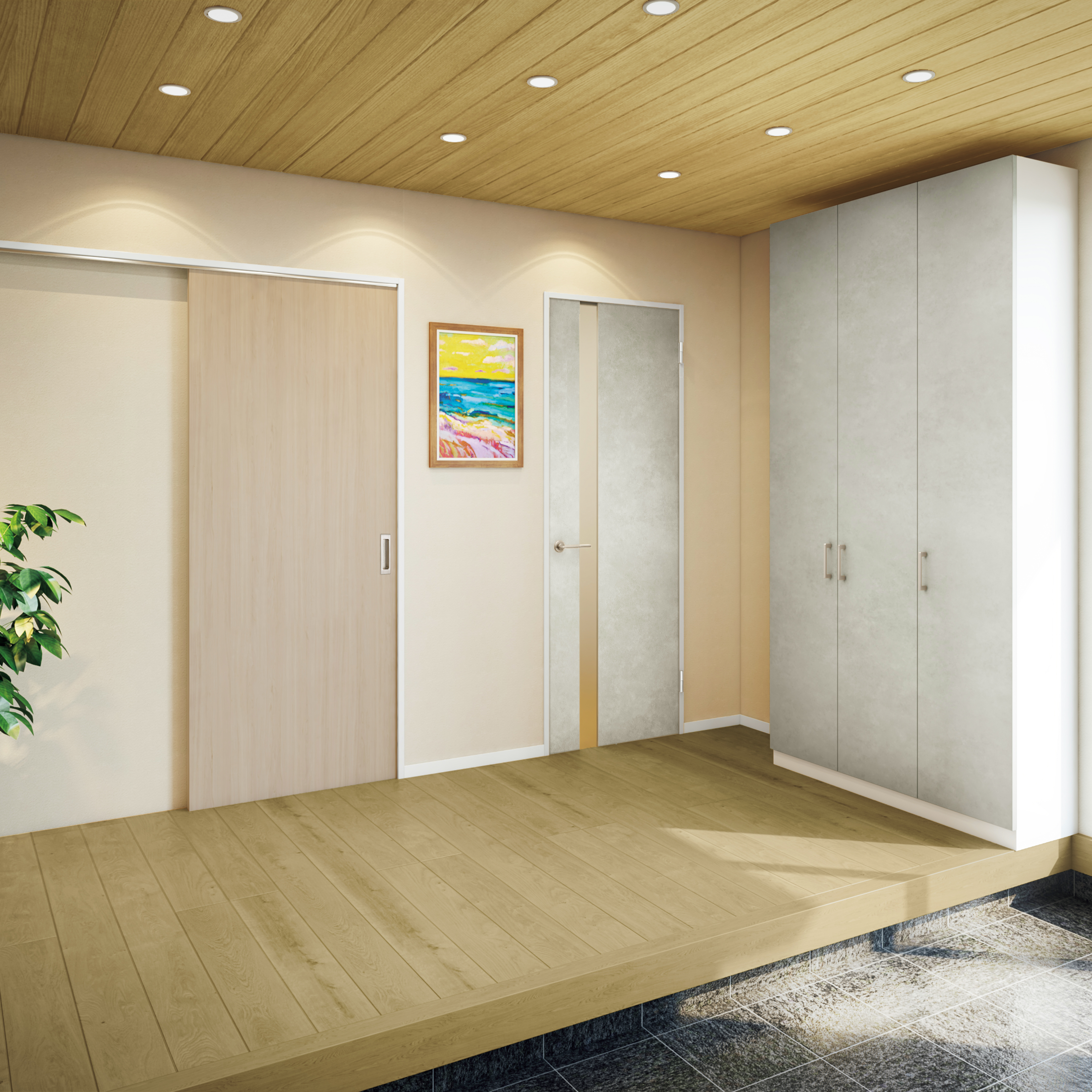 建材サンプル無料｜カナエル C12・Jベース VC｜C1 オークキャメル