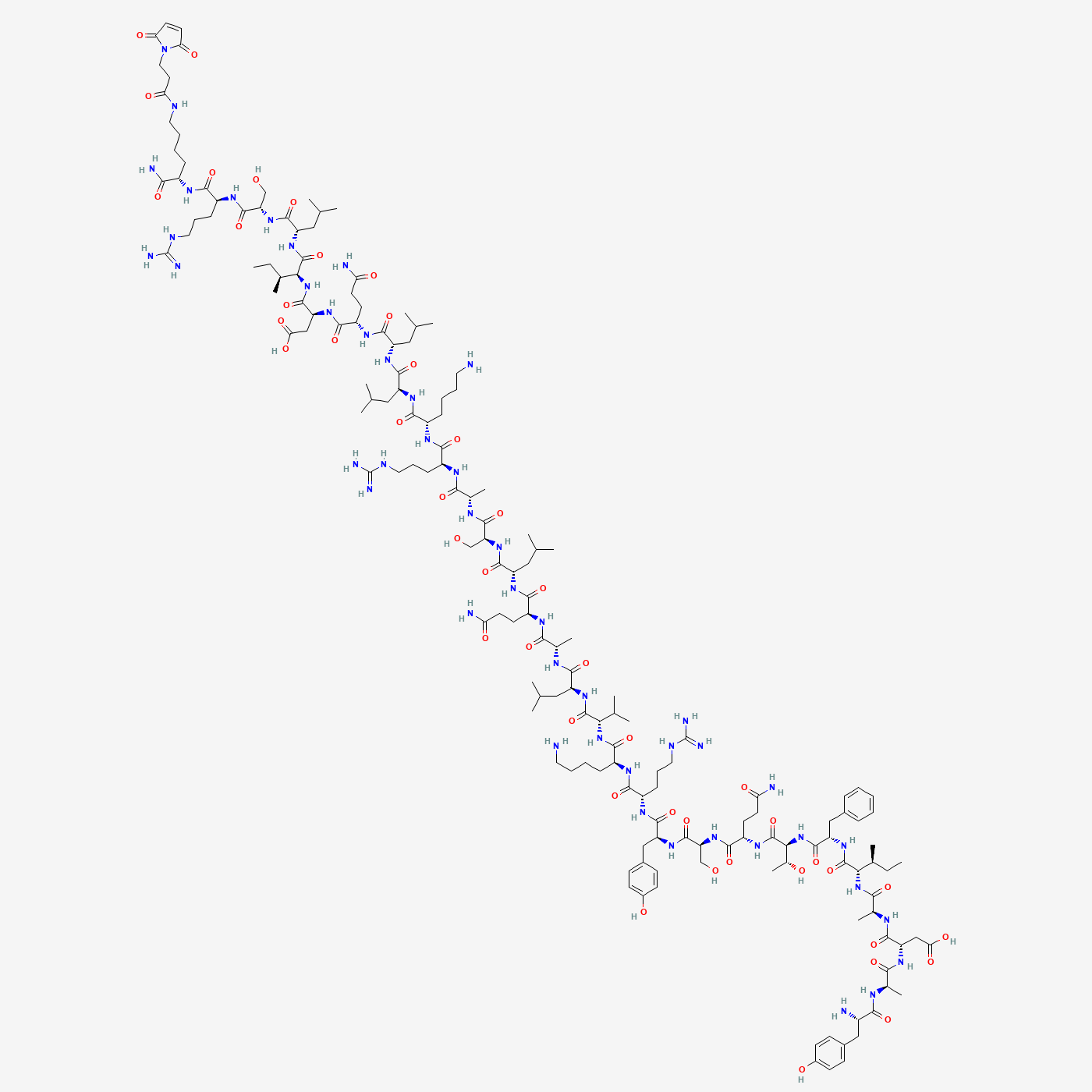 CJC-1295 DAC molecular structure