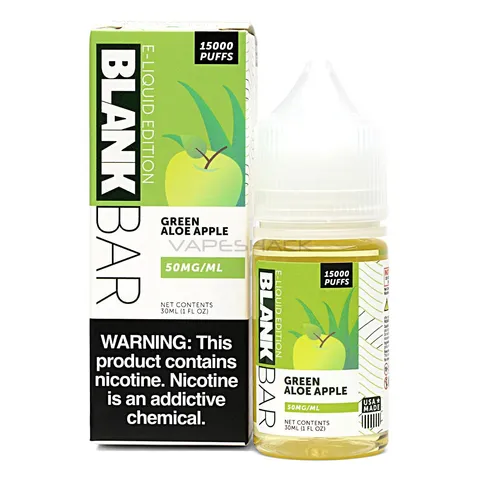 Green Aloe Apple - Blank Bar Salts - 30ML