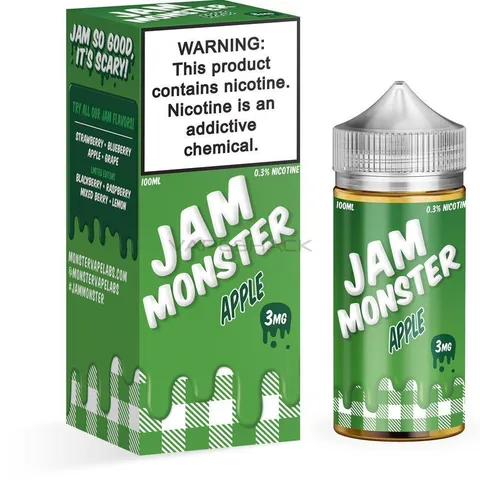 Jam Monster Liquids - Apple - 100ML