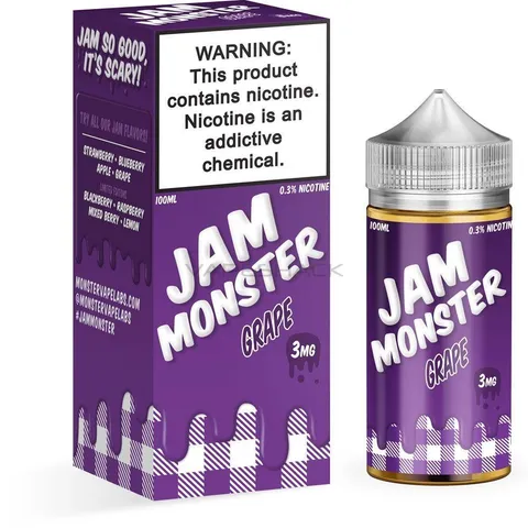 Jam Monster Liquids - Grape - 100ML