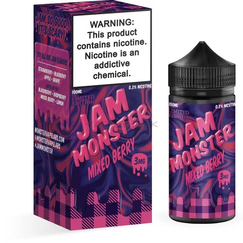Jam Monster Liquids - Mixed Berries - 100ML
