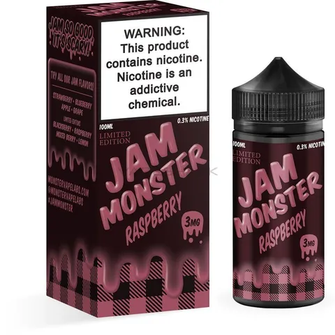 Jam Monster Liquids - Raspberry - 100ML