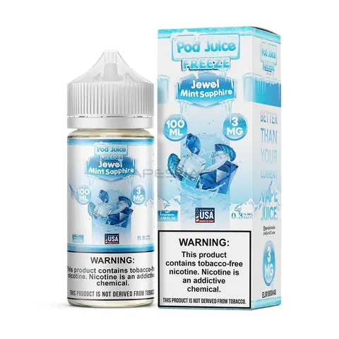 Jewel Mint Sapphire - Pod Juice E-Liquid